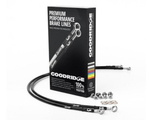 Goodridge Stahlfelxleitungen passend für Corolla EE90