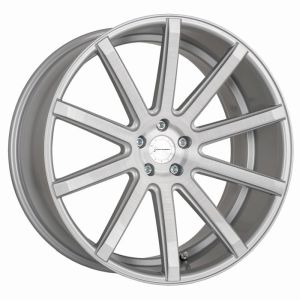 CORSPEED DEVILLE Silver-brushed-Surface 10,5x20 5x120 Lochkreis