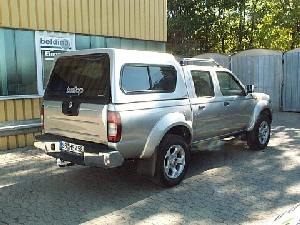 Beltop Hardtop Doppelkabine Navara D22 Highline passend für Nissan Navara