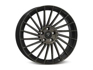 MB Design VR3 Rauchschwarz glänzend poliert Felge 7,5x18 - 18 Zoll 4x100 Lochkreis