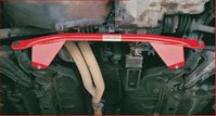 Fahrwerksstrebe Stahl vorne unten passend für  Toyota Aygo