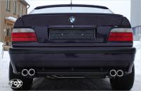 FOX Sportauspuff passend für BMW E36 M3 Halbanlage rechts/links ab Kat - 2x76 Typ 13 rechts/links