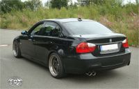 FOX Sportauspuff passend für BMW E90/91/92 - 325d/ 330d Endschalldämpfer - 2x80 Typ 25