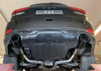 FOX Sportauspuff passend für Jeep Grand Cherokee WK II - 6,4l SRT8 ab 2014 Endschalldämpfer rechts/links - 129x106 Typ 44 rechts/links SCHWARZ glänzend emalliert