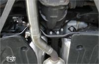 FOX Sportauspuff passend für Mercedes CLK Typ 209 Verbindungsrohr für Endschalldämpfer auf 60mm Außendurchmesser