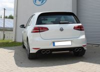 FOX Sportauspuff passend für VW Golf VII - starre Hinterachse - Golf R-Optik Endschalldämpfer rechts/links - 2x115x85 Typ 32 rechts/links
