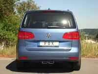 FOX Sportauspuff passend für VW Touran - 1T3 Endrohr Ausgang mittig - 2x130x50 Typ 56