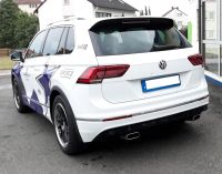 Fox Sportauspuff passend für VW Tiguan II Benzin - 4motion Endschalldämpfer Ausgang rechts/links - 145x65 Typ 59 rechts/links