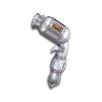 Supersprint Rohrsatz ab Turbolader + Sport Metallkatalysator Links passend für ALPINA B7 (F01) 4.4i V8 4x4 (507 Hp) 2011 - 2012
