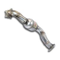 Supersprint Downpipe Links + Sport Metallkatalysator passend für AUDI S6 C7 4G (Berlina + Avant) 4.0 TFSI (420 Hp) 2012 - 2014