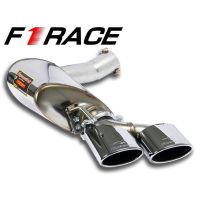 Supersprint Endschalldämpfer Links -F1 Race- 120x80 passend für MERCEDES X218 CLS Shooting Brake 500 V8 4.7i Bi-Turbo (408 Hp) 2012 -